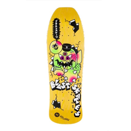 Blast Skates Mutant Smasher Custom 10.0 Skateboard Deck